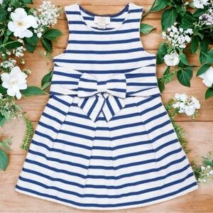 NEW Kate Spade New York Striped Jillian Dress Nautical Fourth of July Size 6X‎